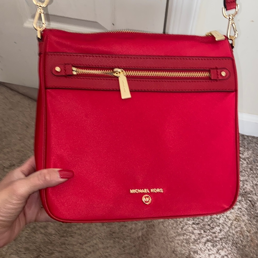 New Michael Kors Red crossbody bag